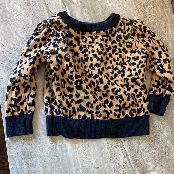 Baby knit leopard sweater 12-18m - Picture 2 of 3
